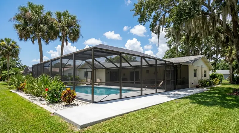 Pool deck in Port Orange, FL