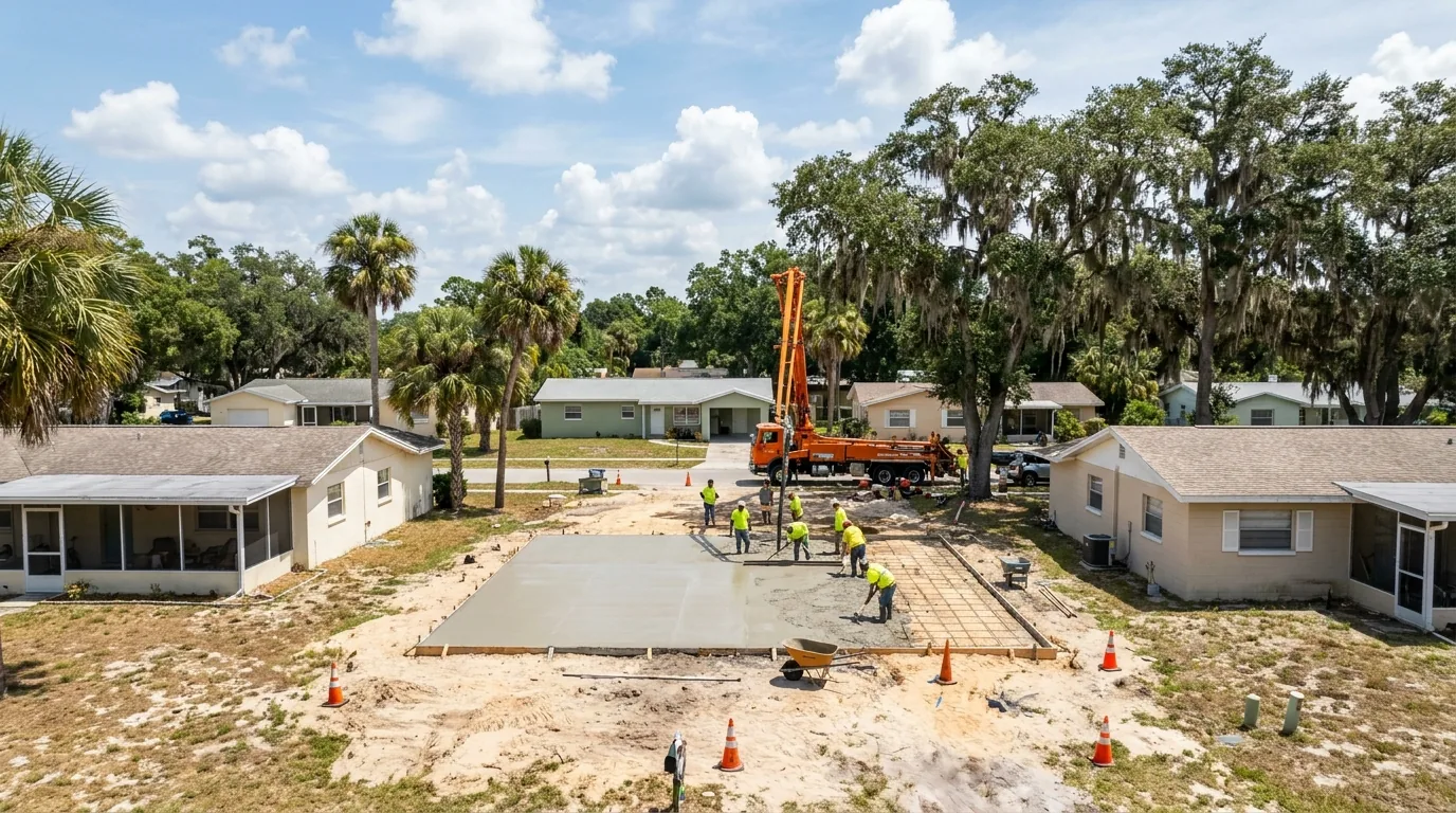 Slabs & Foundations in Port Orange, FL