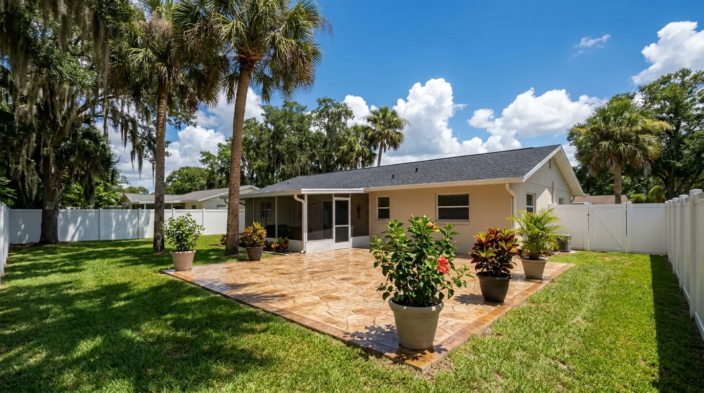 Stamped Concrete in Port Orange, FL